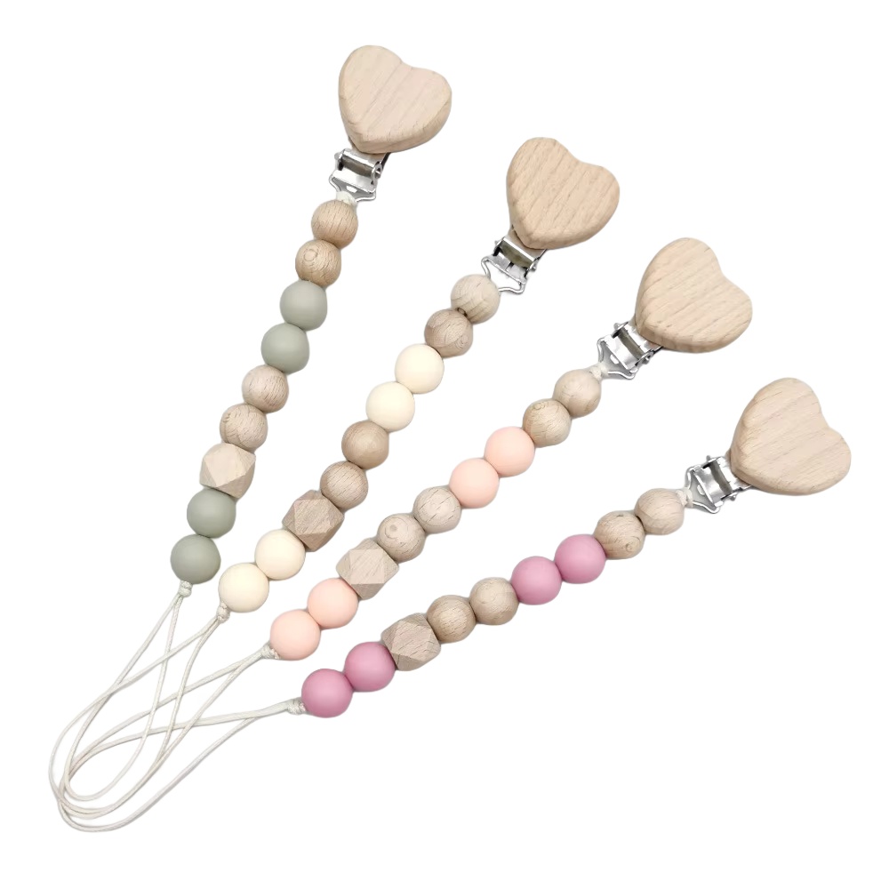 Baby Food Teether - Clip per ciuccio per bambini in