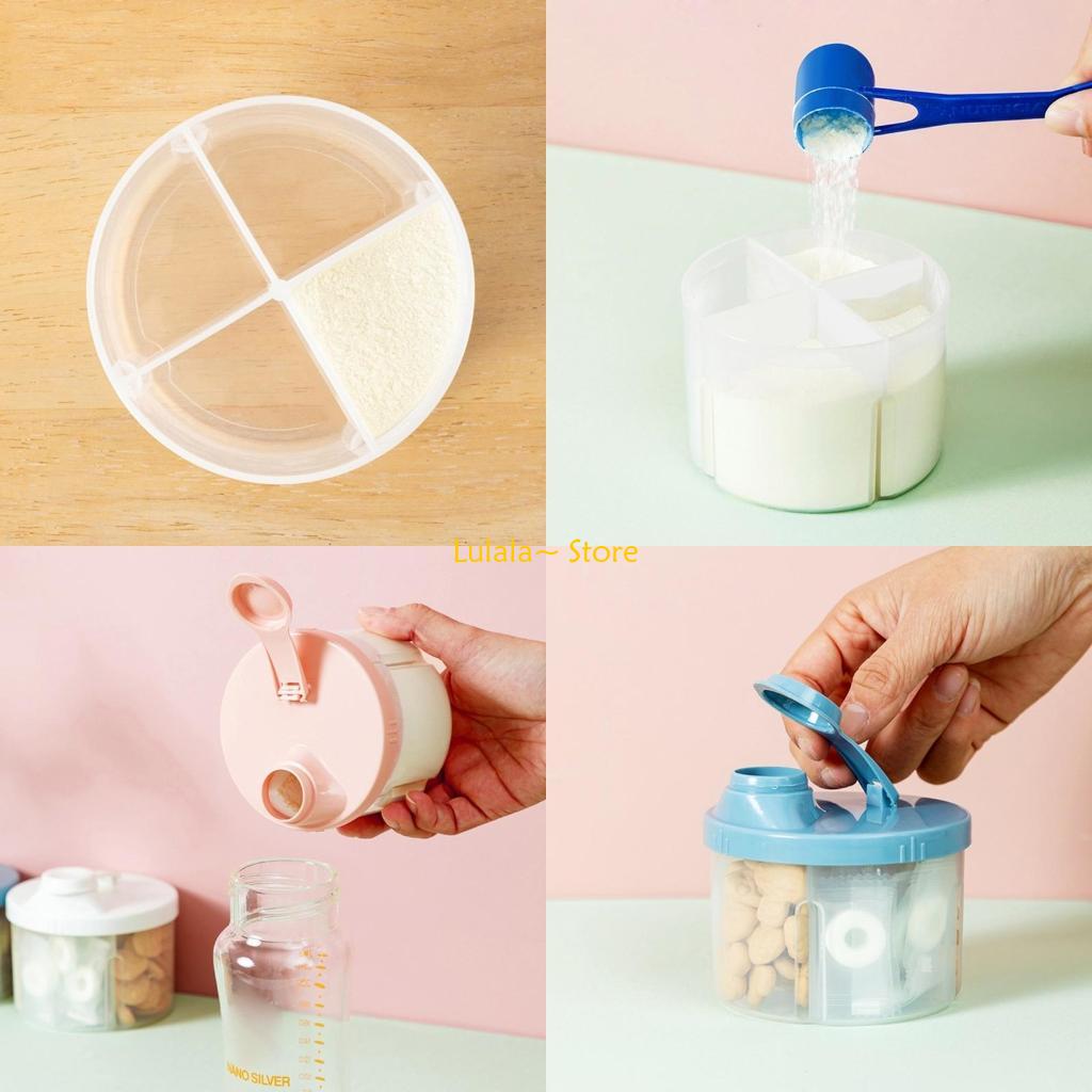 Formula Dispenser Portable - Y4QA Organizzatore latte in polvere per