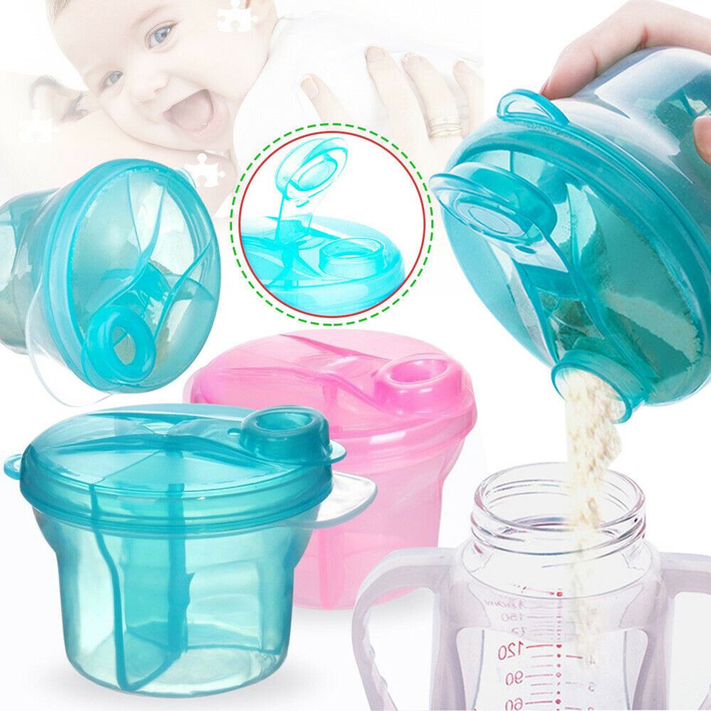 Baby Food Glass Jar - Contenitore per formula a 3 dose
