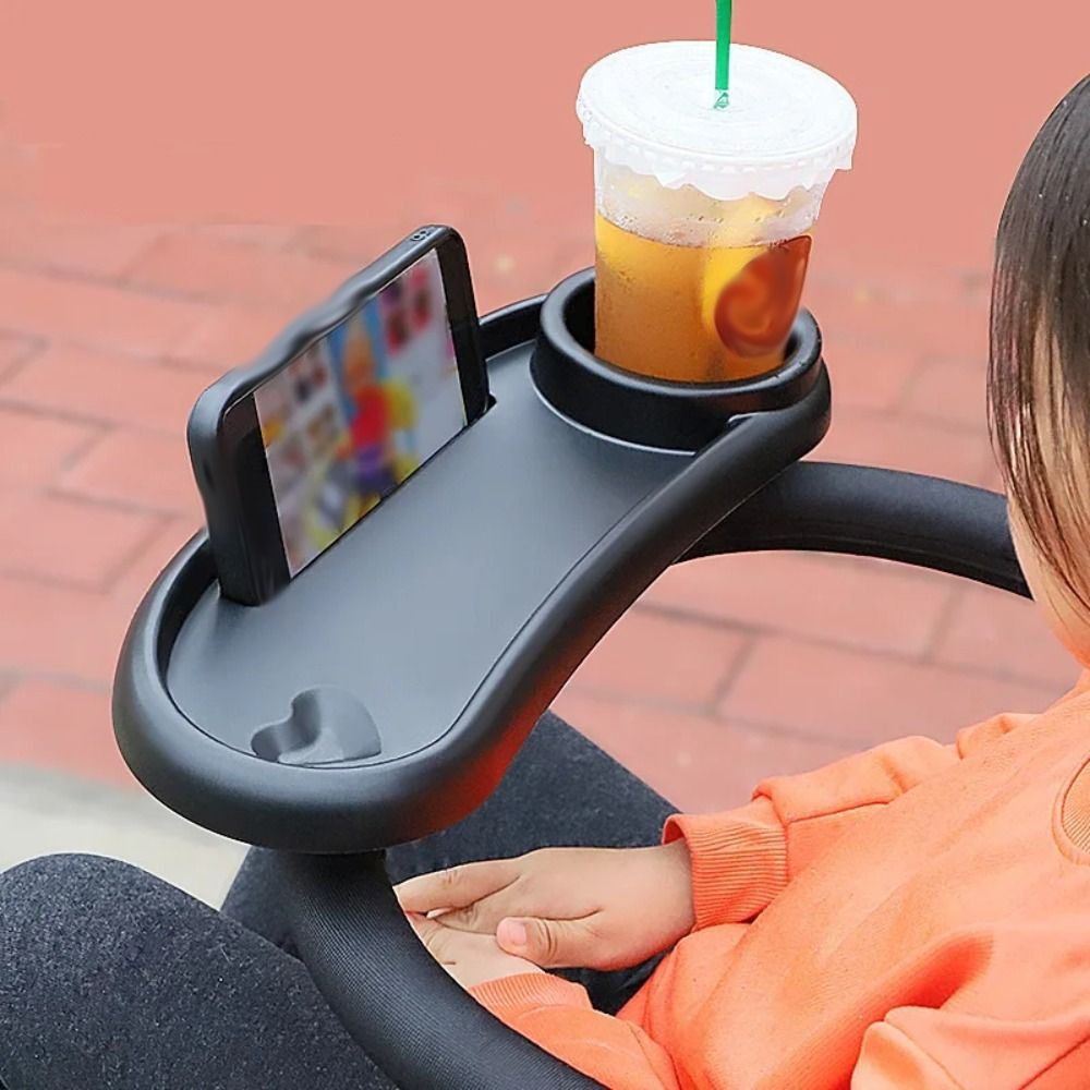 Snack Cup Toddler - Portabicchieri antiscivolo per passeggino Pratico vassoio