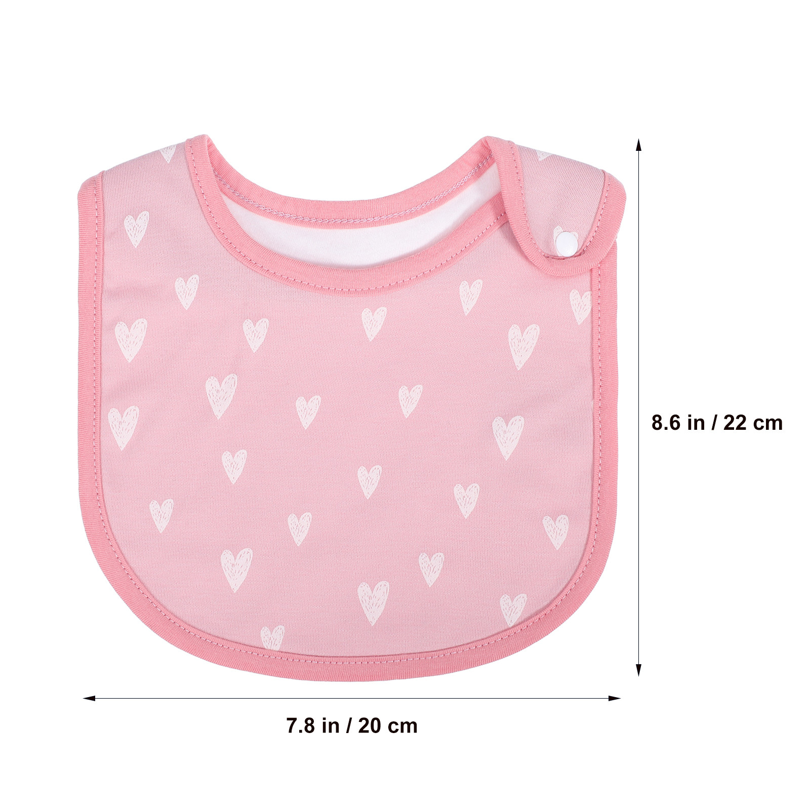 Baby Food Newborn - 3 Pezzi Bavaglini in Cotone per