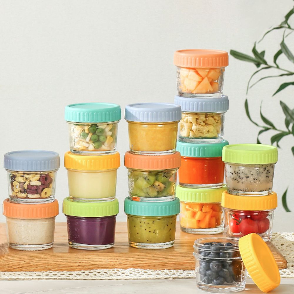 Baby Food Glass Jar - Barattolo di vetro per alimenti per