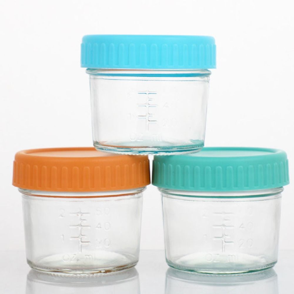Baby Food Glass Jar - 6 pezzi barattolo di vetro barattolo