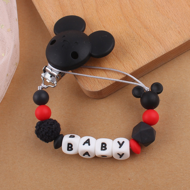 Baby Food Teether - Porta clip per ciuccio per bambini