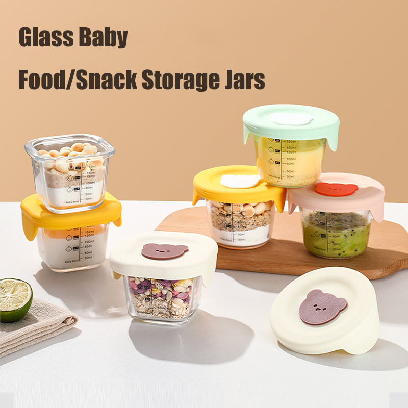 Baby Food Glass Jar - Barattoli di vetro per alimenti per