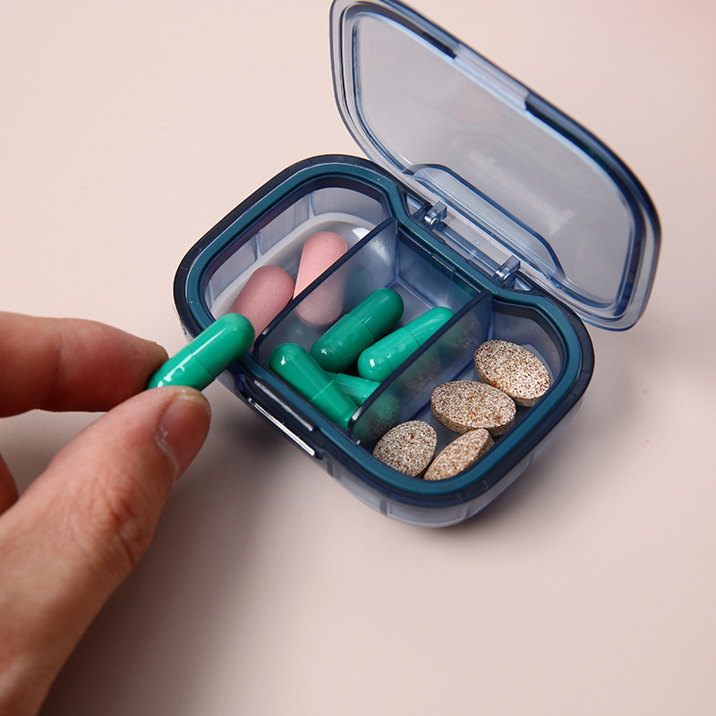 Formula Dispenser Portable - 1/2/3 Pezzi Mini Portapillole Contenitore per