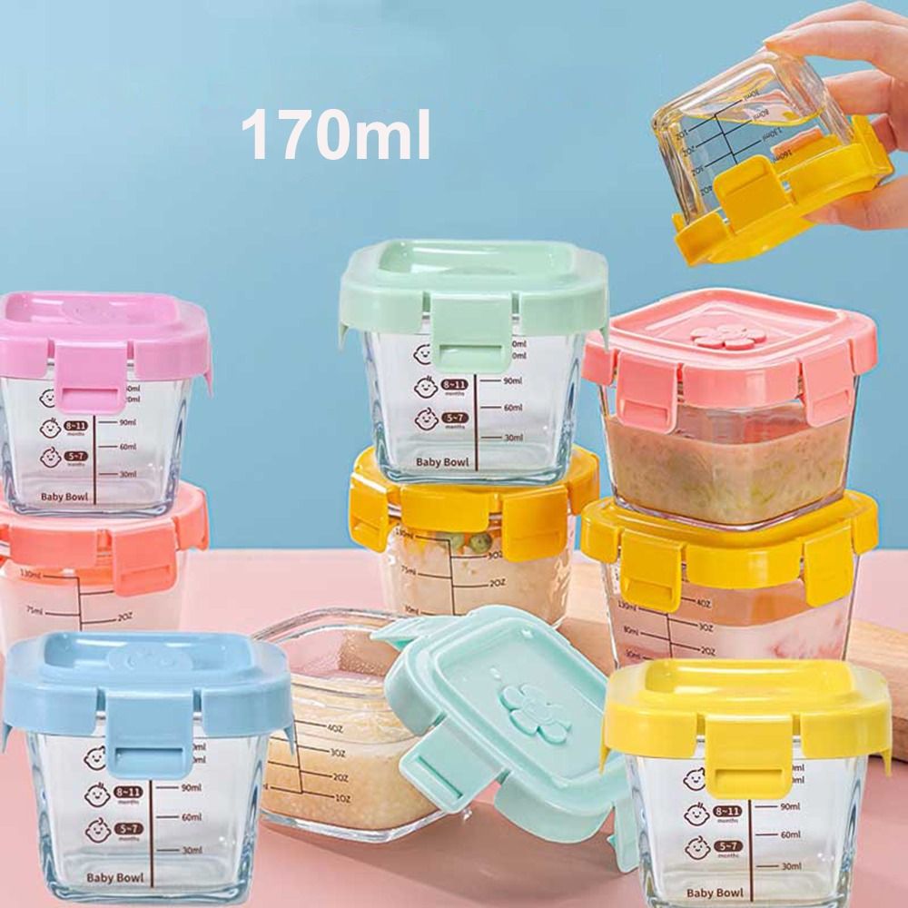 Baby Food Glass Jar - Moda 170ml Scatola di conservazione degli