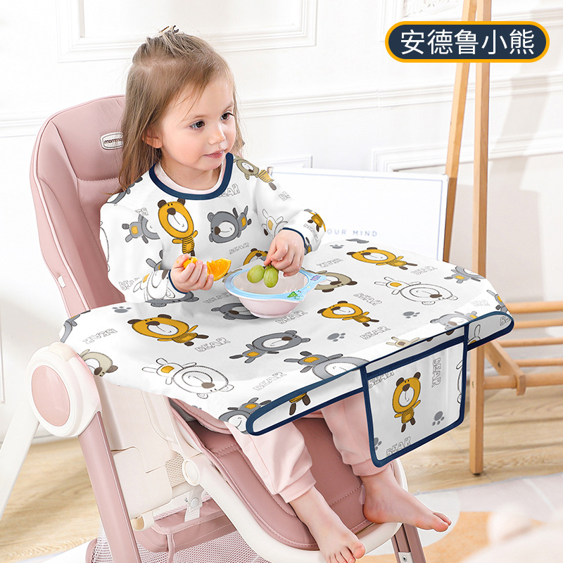 Baby Food Newborn - Copritavolo bavaglino neonato sedia da pranzo