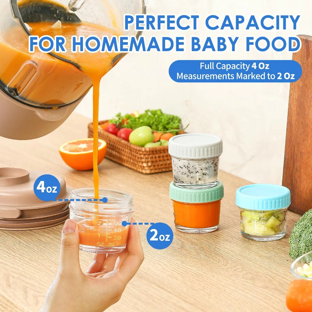 6 pezzi barattolo di vetro per - Baby Food Glass Jar recensione e prezzo