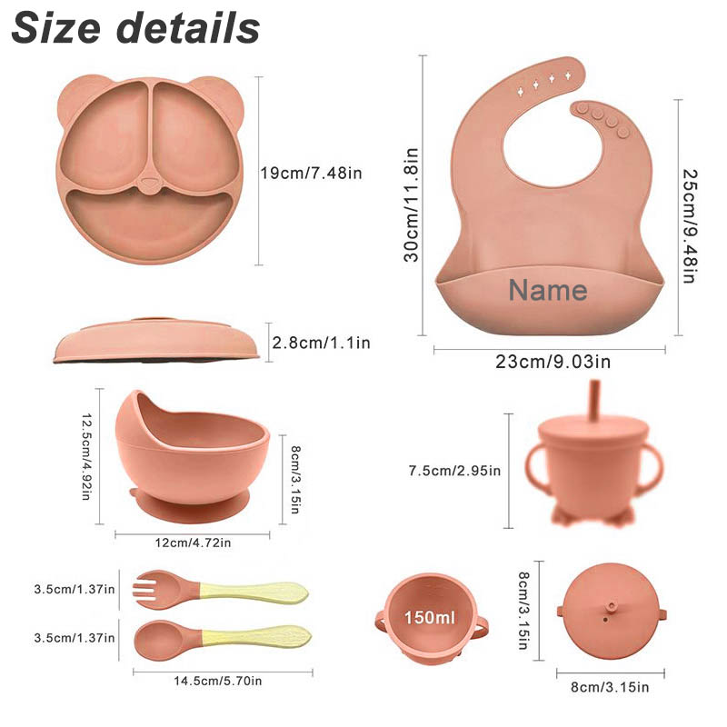 Stoviglie con nome personalizz - Baby Food Menu recensione e prezzo