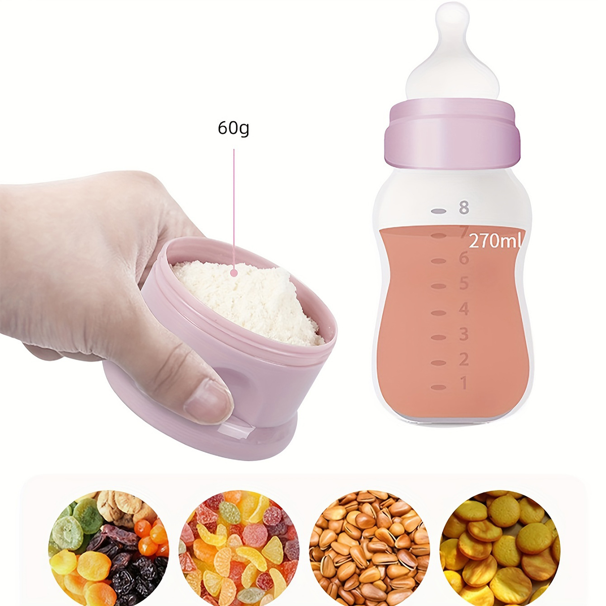 Contenitore per latte in polve - Baby Food Glass Jar recensione e prezzo