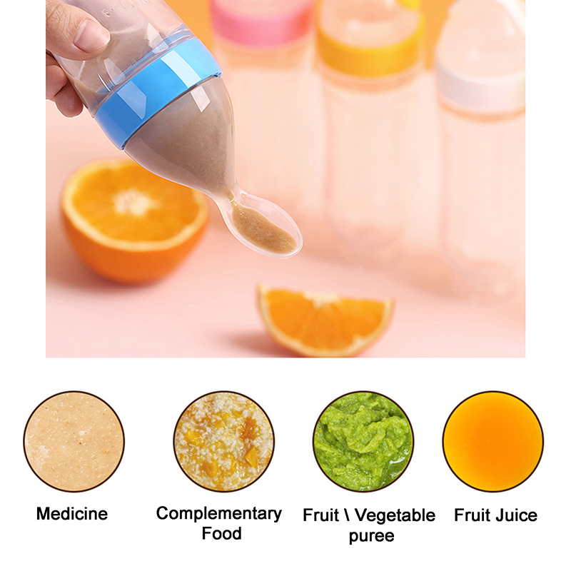 Spremere il biberon in silicon - Baby Food Newborn recensione e prezzo