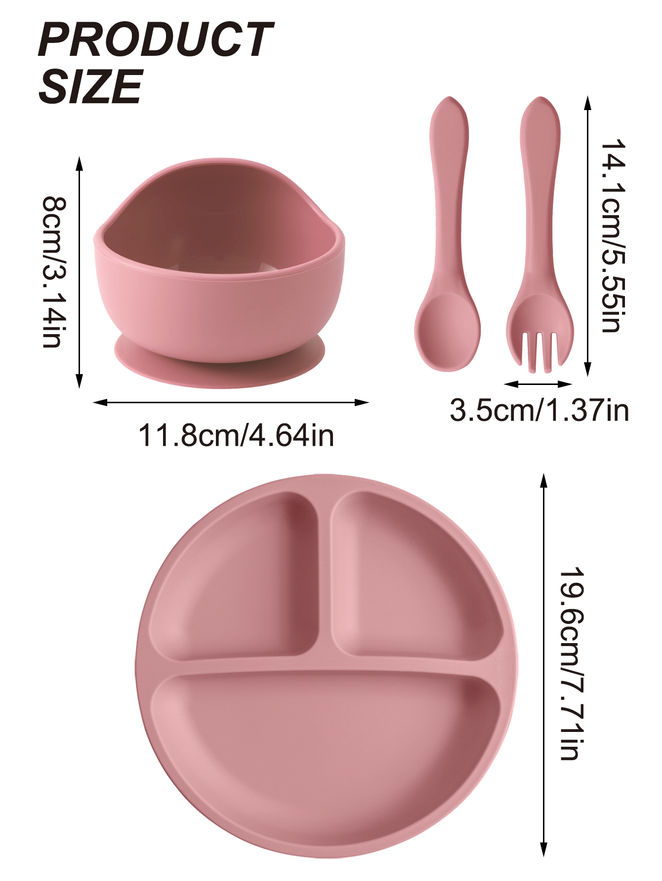 4 pezzi set di alimentazione i - Baby Food Menu recensione e prezzo