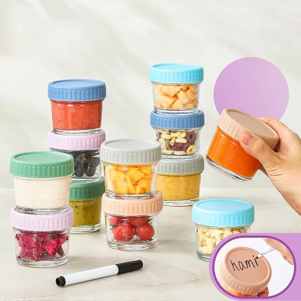 6 pezzi barattolo di vetro bar - Baby Food Glass Jar recensione e prezzo