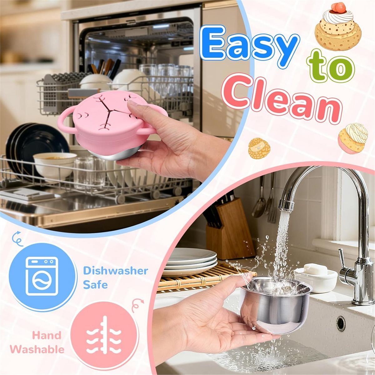 2026 Nuovi contenitori per sna - Snack Cup Toddler recensione e prezzo